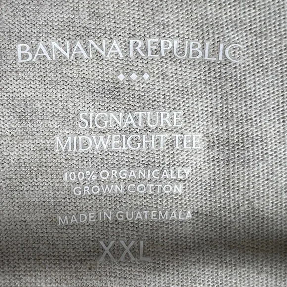 Banana Republic Men's Shirt NWT Size 2XL Oatmeal Heather Signature - Picture 3 of 10